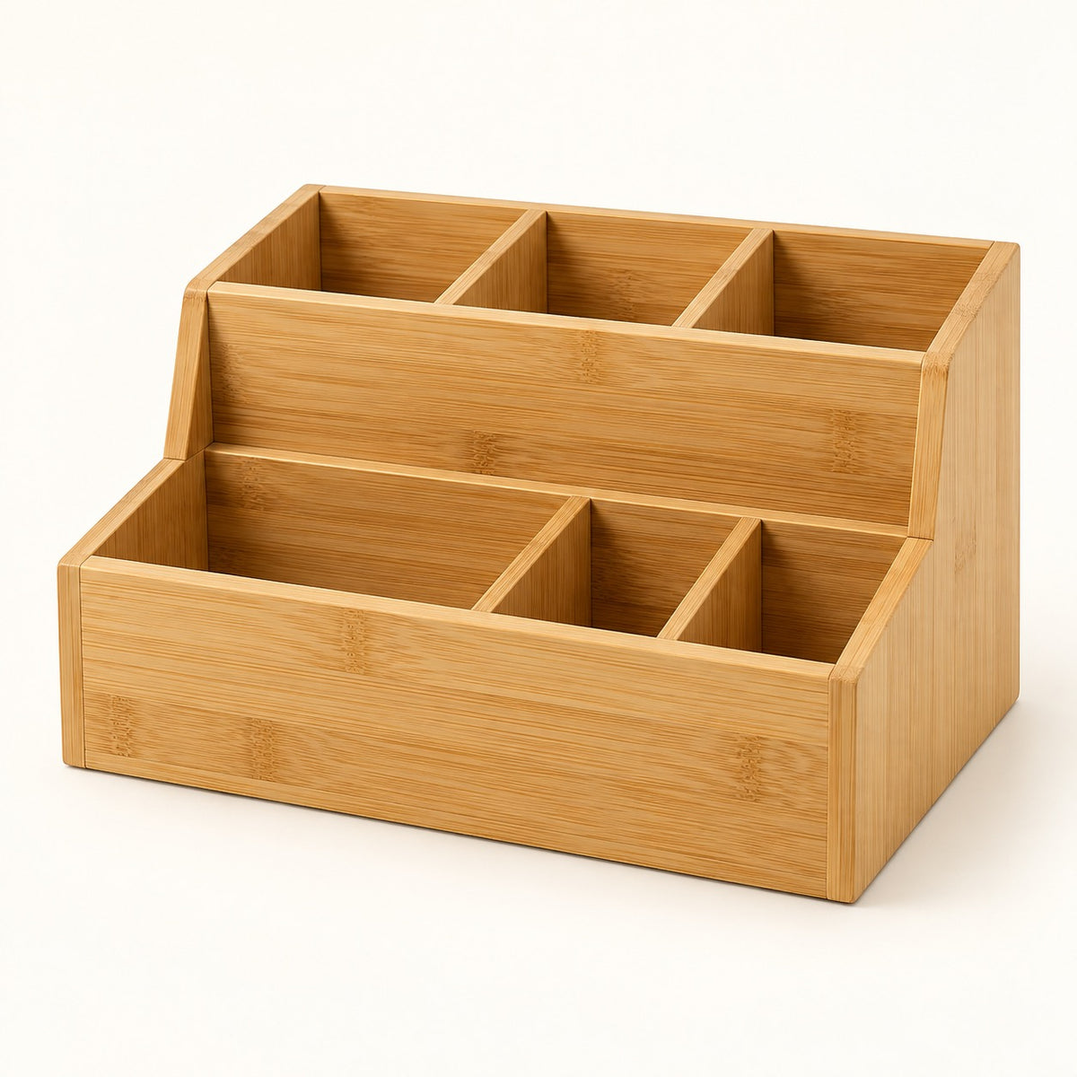 Bamboo kitchen organizer