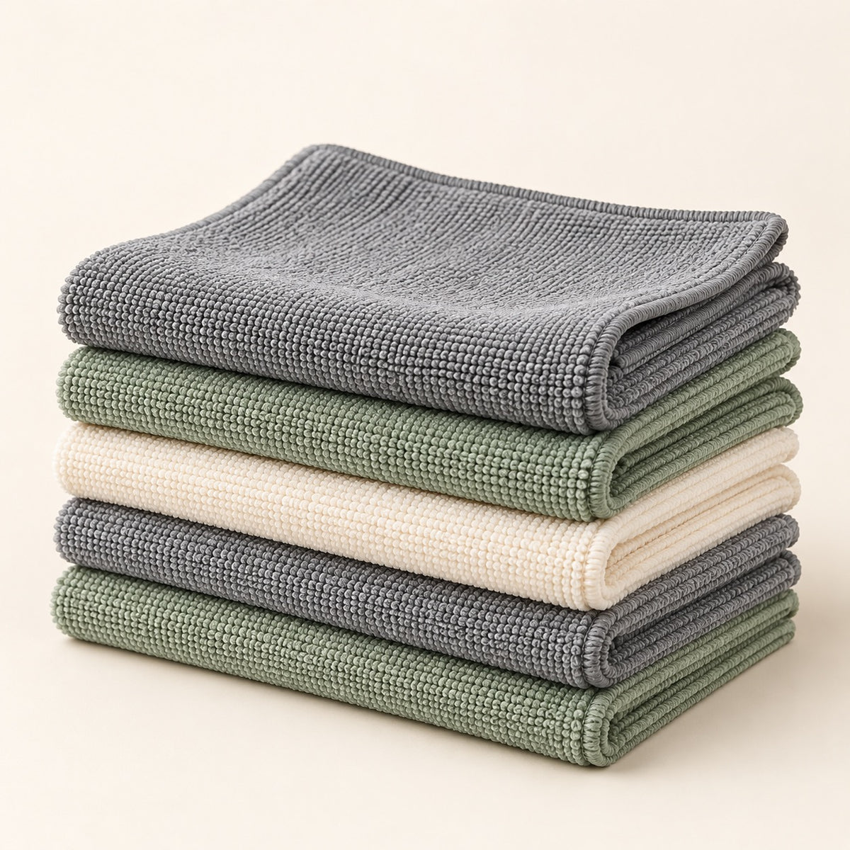 Microfiber cleaning cloth set