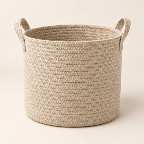 Foldable storage basket